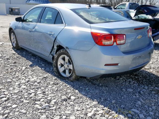 1G11B5SAXDU125130 - 2013 CHEVROLET MALIBU LS BLUE photo 3