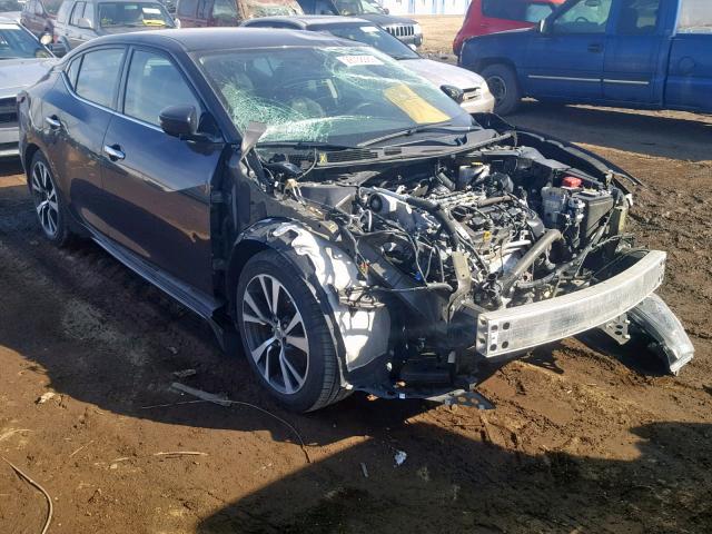 1N4AA6AP9HC396686 - 2017 NISSAN MAXIMA 3.5 BROWN photo 1