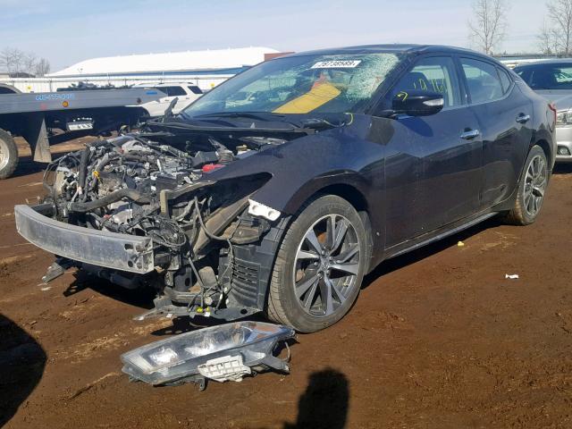 1N4AA6AP9HC396686 - 2017 NISSAN MAXIMA 3.5 BROWN photo 2