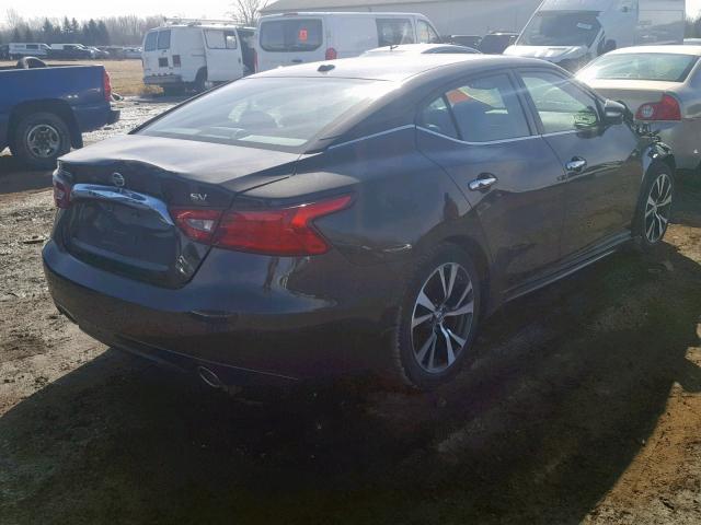 1N4AA6AP9HC396686 - 2017 NISSAN MAXIMA 3.5 BROWN photo 4