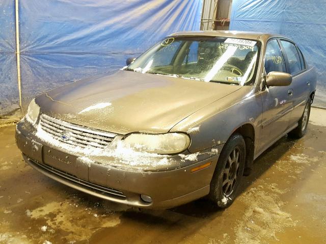 1G1NE52J0X6127258 - 1999 CHEVROLET MALIBU LS 棕色 照片 2