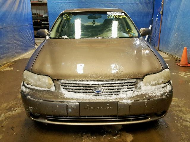 1G1NE52J0X6127258 - 1999 CHEVROLET MALIBU LS 棕色 照片 9