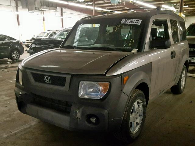 5J6YH17684L014979 - 2004 HONDA ELEMENT EX SILVER photo 2