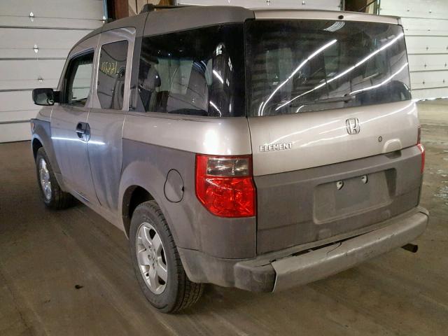 5J6YH17684L014979 - 2004 HONDA ELEMENT EX SILVER photo 3