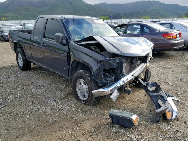 1GTCS199X88174427 - 2008 GMC CANYON BLACK photo 1