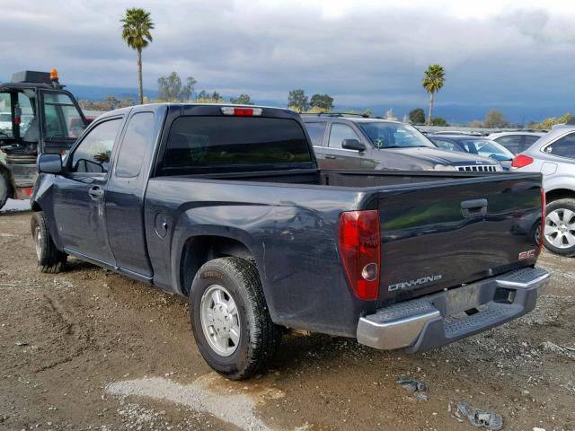 1GTCS199X88174427 - 2008 GMC CANYON BLACK photo 3