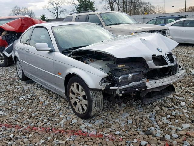 WBABM3349YJN81921 - 2000 BMW 323 CI SILVER photo 1
