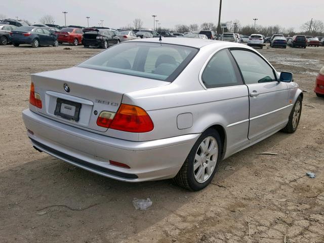 WBABM3349YJN81921 - 2000 BMW 323 CI SILVER photo 4