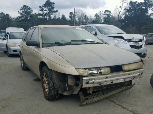 1G8ZJ827XTZ328369 - 1996 SATURN SW2 TAN photo 1