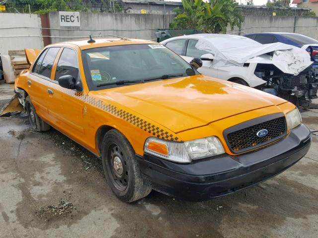 2FABP7BV6AX106208 - 2010 FORD CROWN VICT YELLOW photo 1