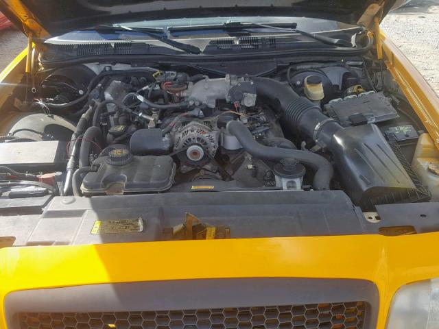 2FABP7BV6AX106208 - 2010 FORD CROWN VICT YELLOW photo 7