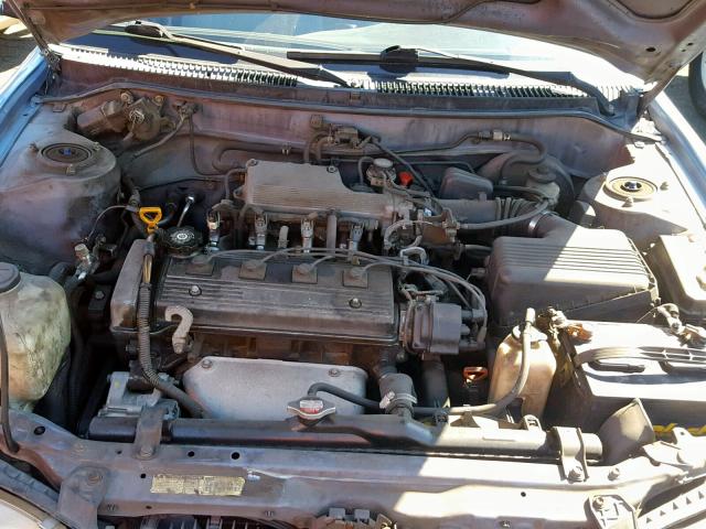 1Y1SK5268SZ074651 - 1995 GEO PRIZM BASE ლურჯი ფოტო 7