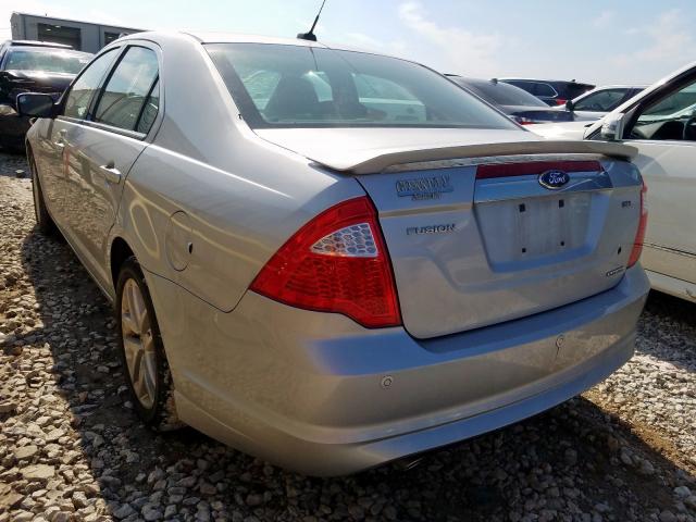 3FAHP0JG4CR237563 - 2012 FORD FUSION SEL  photo 3