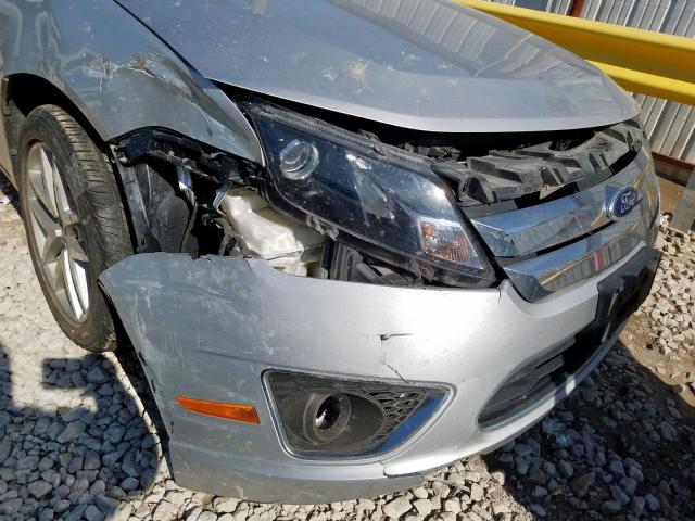 3FAHP0JG4CR237563 - 2012 FORD FUSION SEL  photo 9