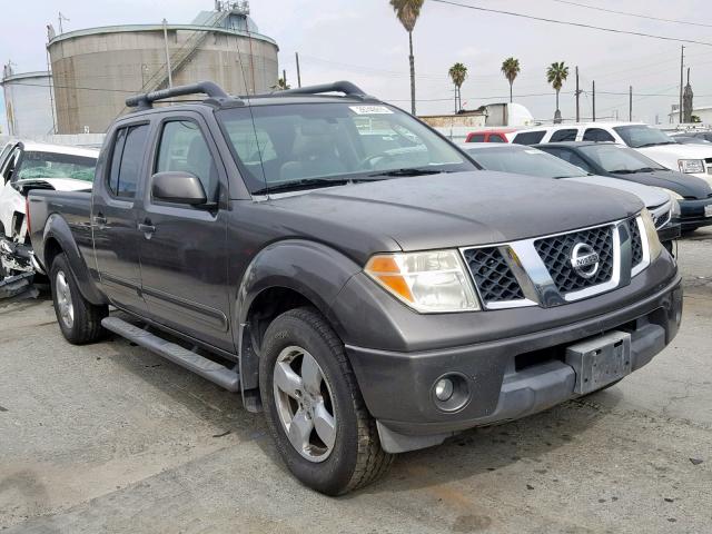 1N6AD09W47C465144 - 2007 NISSAN FRONTIER C CHARCOAL photo 1