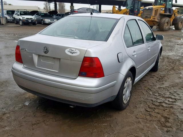 3VWRK29M91M068943 - 2001 VOLKSWAGEN JETTA GL GRAY photo 4