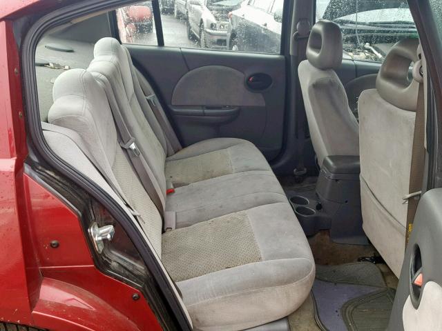 1G8AL55F86Z145940 - 2006 SATURN ION LEVEL 勃艮第红 照片 6