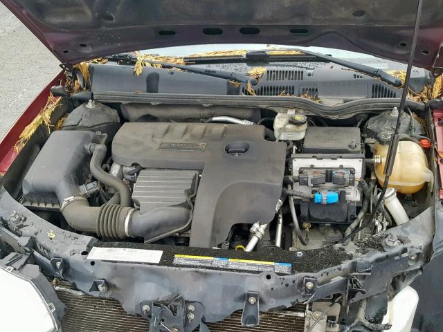 1G8AL55F86Z145940 - 2006 SATURN ION LEVEL 勃艮第红 照片 7
