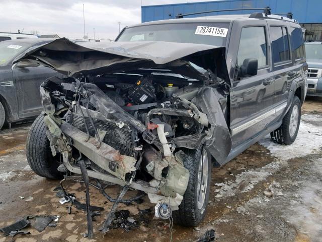 1J8HG58N16C318009 - 2006 JEEP COMMANDER 灰色 照片 2