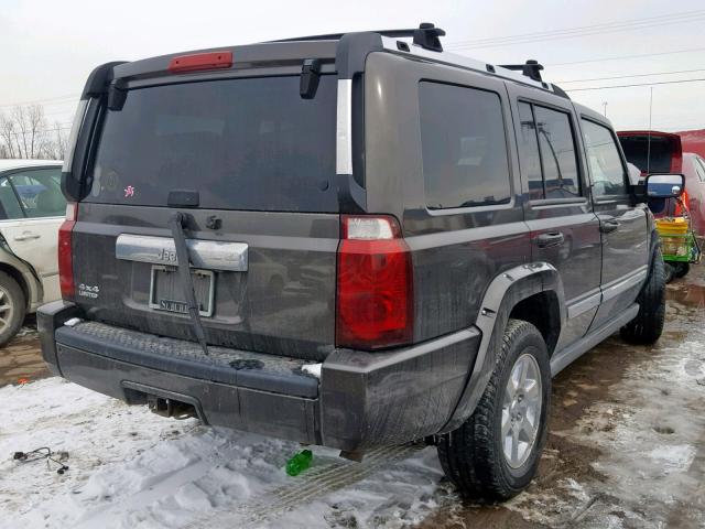 1J8HG58N16C318009 - 2006 JEEP COMMANDER 灰色 照片 4