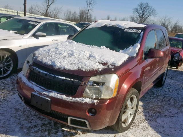 2CNDL537X86036551 - 2008 CHEVROLET EQUINOX SP BURGUNDY photo 2