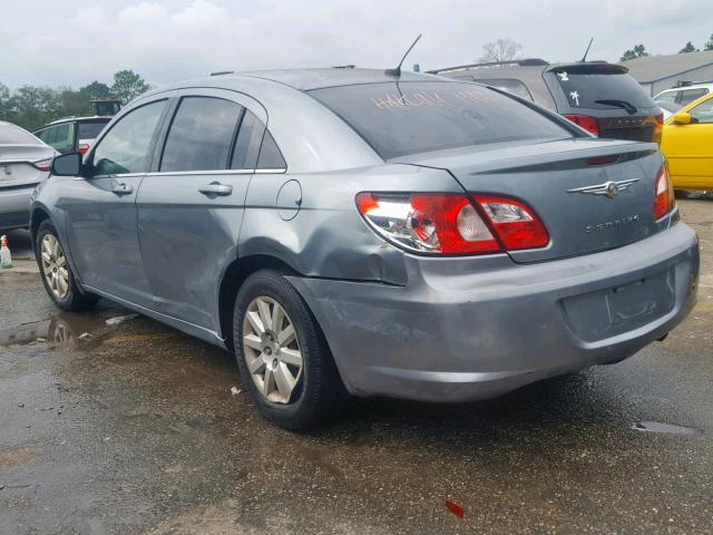 1C3LC46K88N122385 - 2008 CHRYSLER SEBRING LX BLUE photo 3