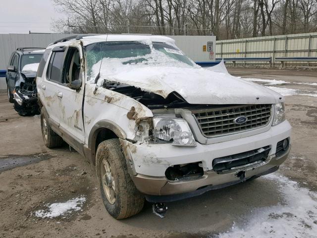 1FMZU74E62UA05706 - 2002 FORD EXPLORER E WHITE photo 1