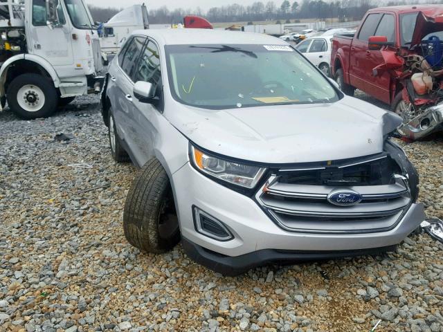 2FMPK3J93HBC32170 - 2017 FORD EDGE SEL GRAY photo 1