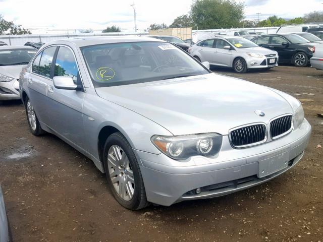 WBAGL63492DP53347 - 2002 BMW 745 I SILVER photo 1