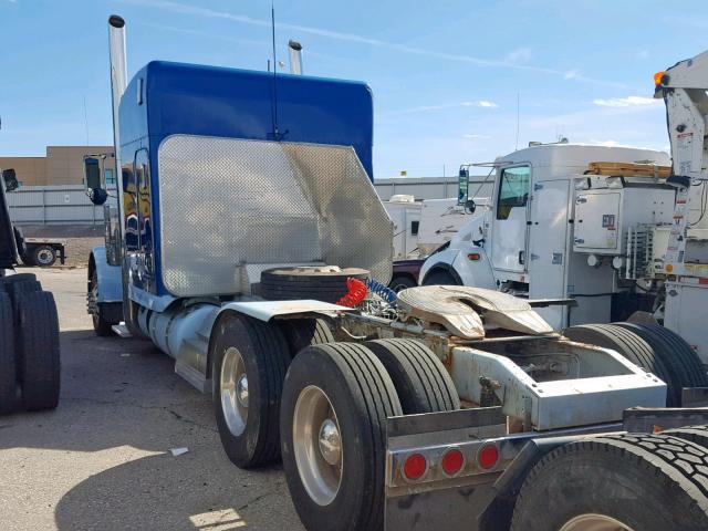 1XPXD49X3ED222301 - 2014 PETERBILT 389 BLUE photo 3