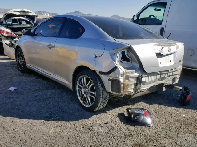 JTKDE177360119271 - 2006 TOYOTA SCION TC 银色 照片 3