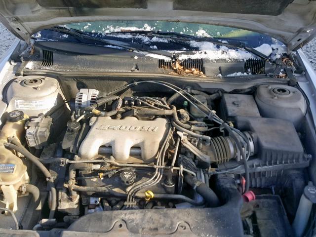 1G2NW52E72M724049 - 2002 PONTIAC GRAND AM G SILVER photo 7