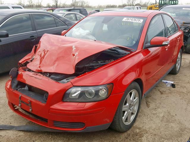 YV1MS382572290702 - 2007 VOLVO S40 2.4I RED photo 2