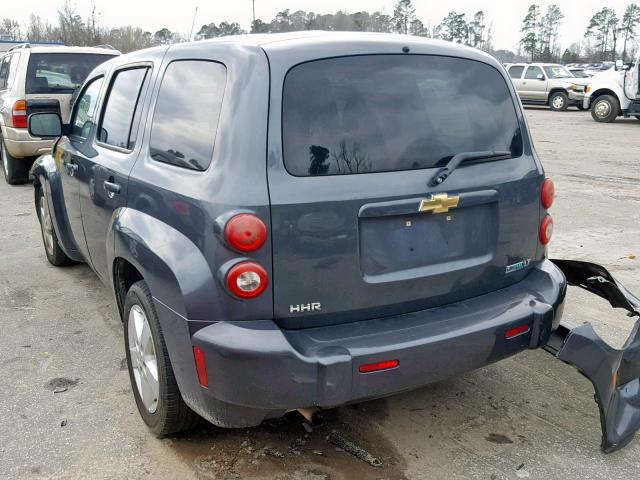 3GNBABFW0BS573514 - 2011 CHEVROLET HHR LT GRAY photo 3