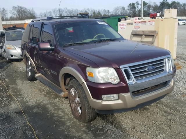 1FMEU74E36UA48257 - 2006 FORD EXPLORER E BURGUNDY photo 1