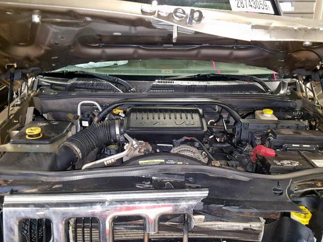 1J8HG48N56C274526 - 2006 JEEP COMMANDER GOLD photo 7