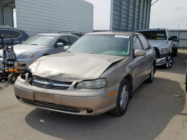 1G1NE52JXY6266380 - 2000 CHEVROLET MALIBU LS GOLD photo 2