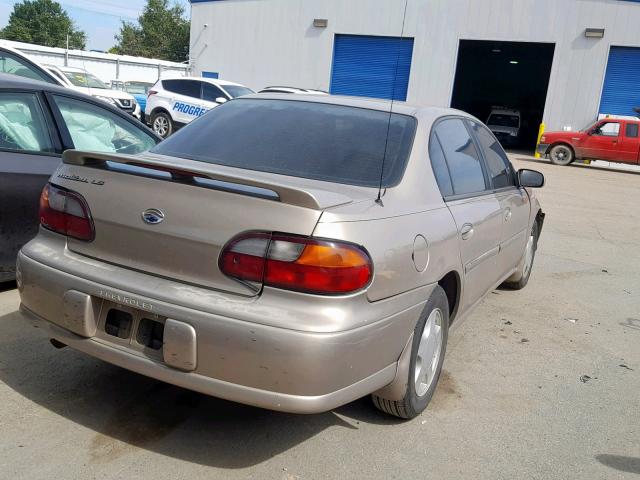 1G1NE52JXY6266380 - 2000 CHEVROLET MALIBU LS GOLD photo 4