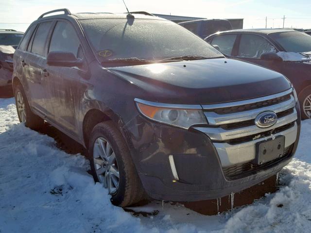 2FMDK4KC6DBB71622 - 2013 FORD EDGE LIMIT BLACK photo 1