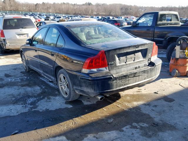 YV1RS592892728941 - 2009 VOLVO S60 2.5T BLACK photo 3