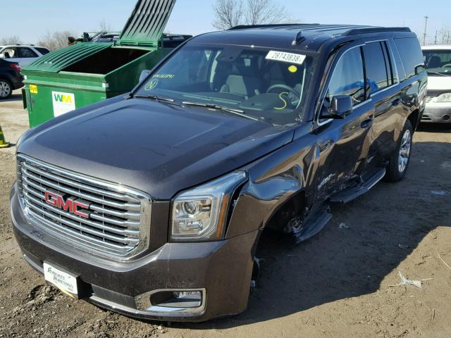 1GKS2GKC2JR161891 - 2018 GMC YUKON XL K BLACK photo 2