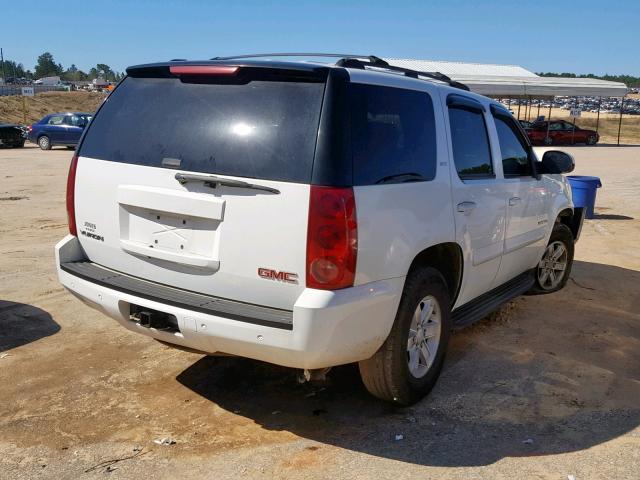 1GKFC13J67J139487 - 2007 GMC YUKON WHITE photo 4