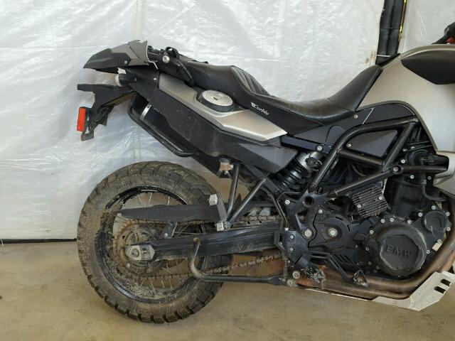 WB10219079ZT78602 - 2009 BMW F800 GS GRAY photo 6