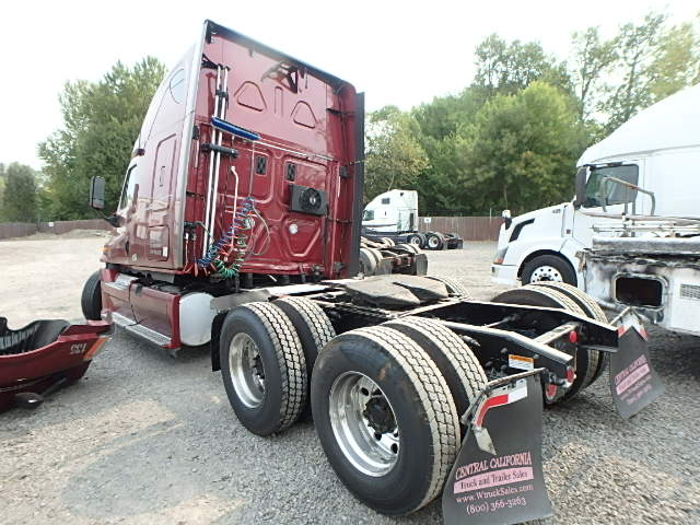 1FUJGLDR8BSBA3076 - 2011 FREIGHTLINER CASCADIA 1 BURGUNDY photo 3