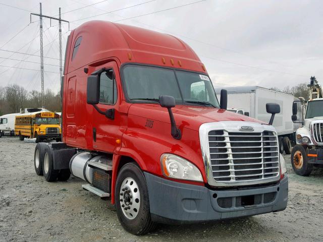 1FUJGLDV2DLBY3540 - 2013 FREIGHTLINER CASCADIA 1 RED photo 1