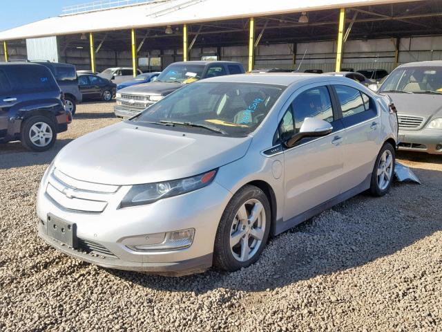 1G1RH6E4XEU139690 - 2014 CHEVROLET VOLT SILVER photo 2