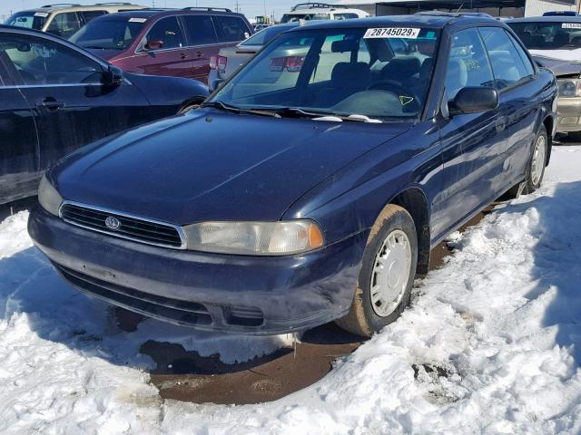 4S3BD6357S7238235 - 1995 SUBARU LEGACY L A BLUE photo 2