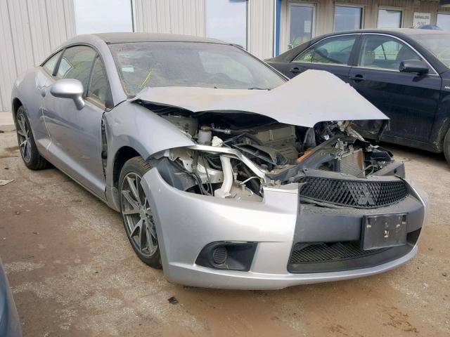 4A31K5DFXCE003907 - 2012 MITSUBISHI ECLIPSE GS SILVER photo 1