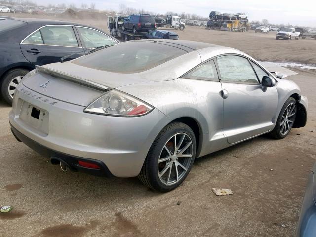 4A31K5DFXCE003907 - 2012 MITSUBISHI ECLIPSE GS SILVER photo 4