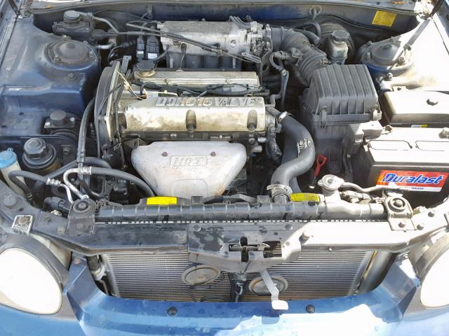 KMHWF25S35A112125 - 2005 HYUNDAI SONATA GL BLUE photo 7